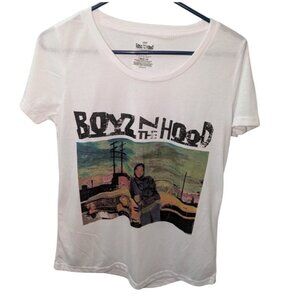 Boyz N The Hood Ice Cube Womens Graphic Tee Large White New in Bag
